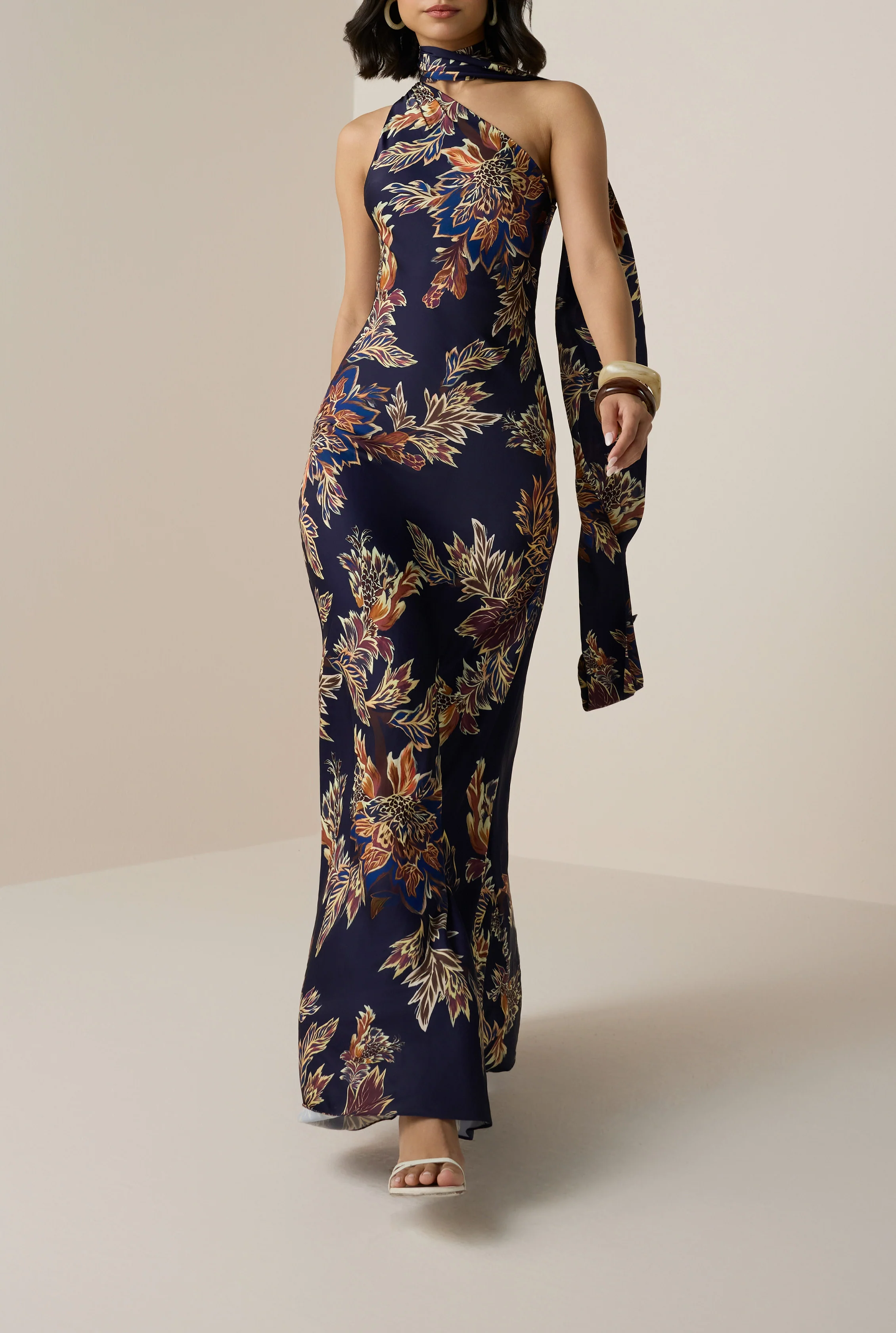 Leela One Shoulder Maxi Dress - Image 4