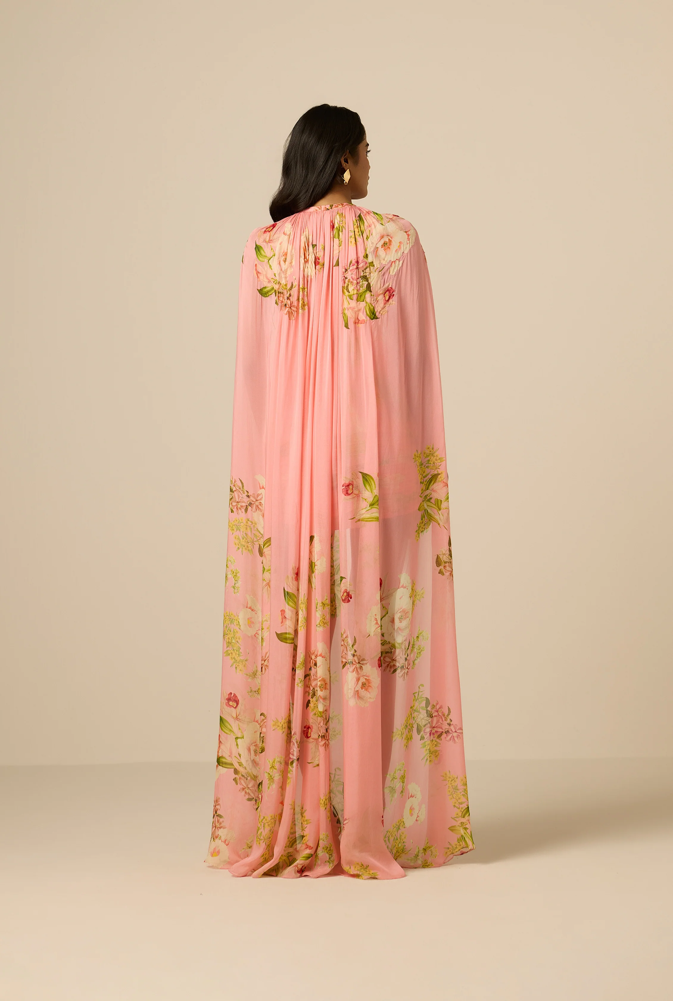 Lena Cape Mini Dress - Image 5