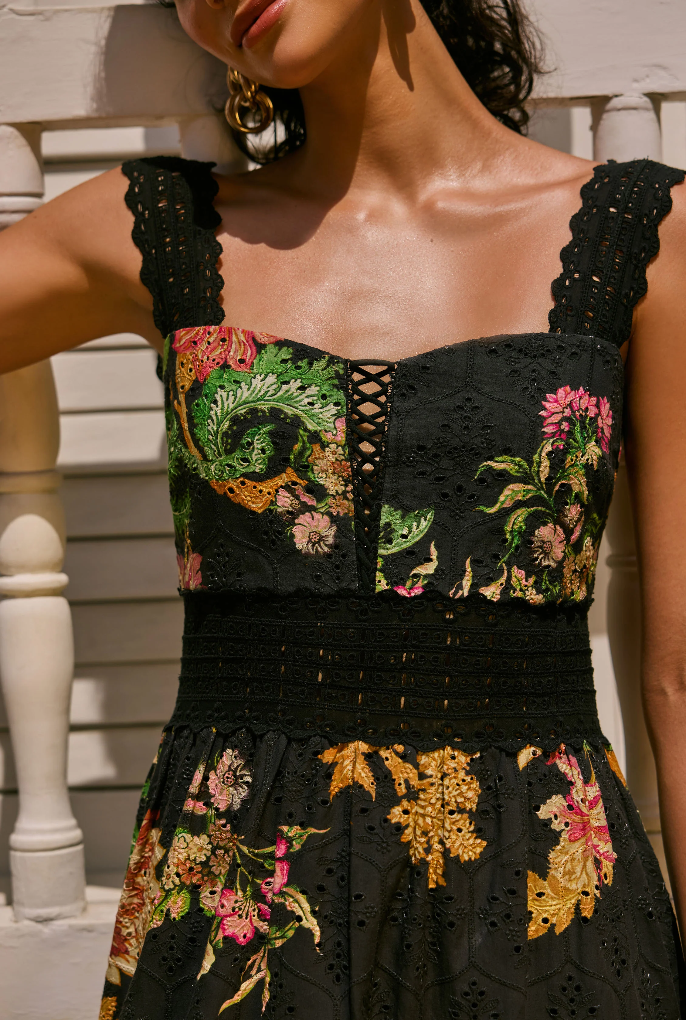 Pahi Black Long Dress - Image 3