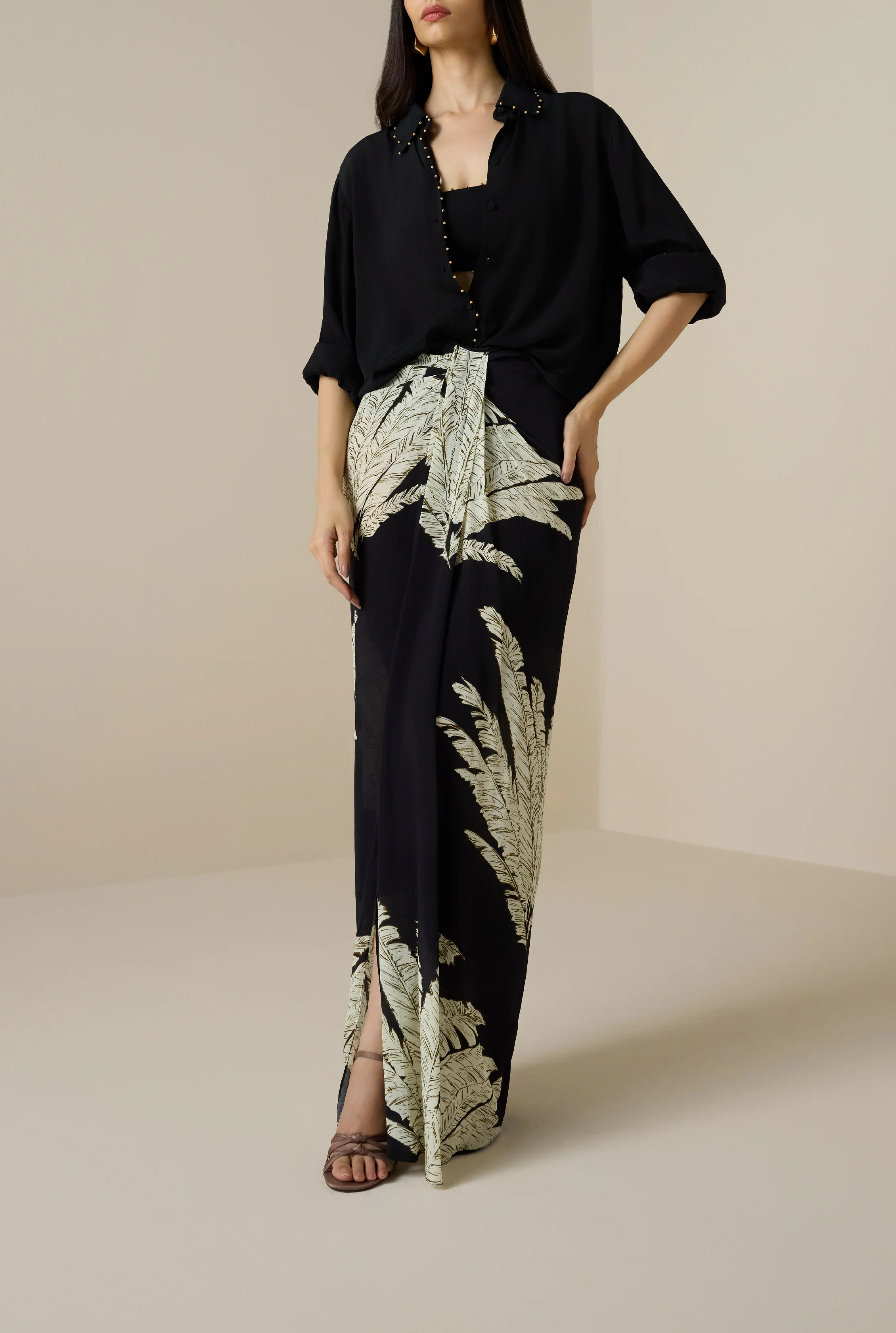 Palm Maxi Skirt - Image 4