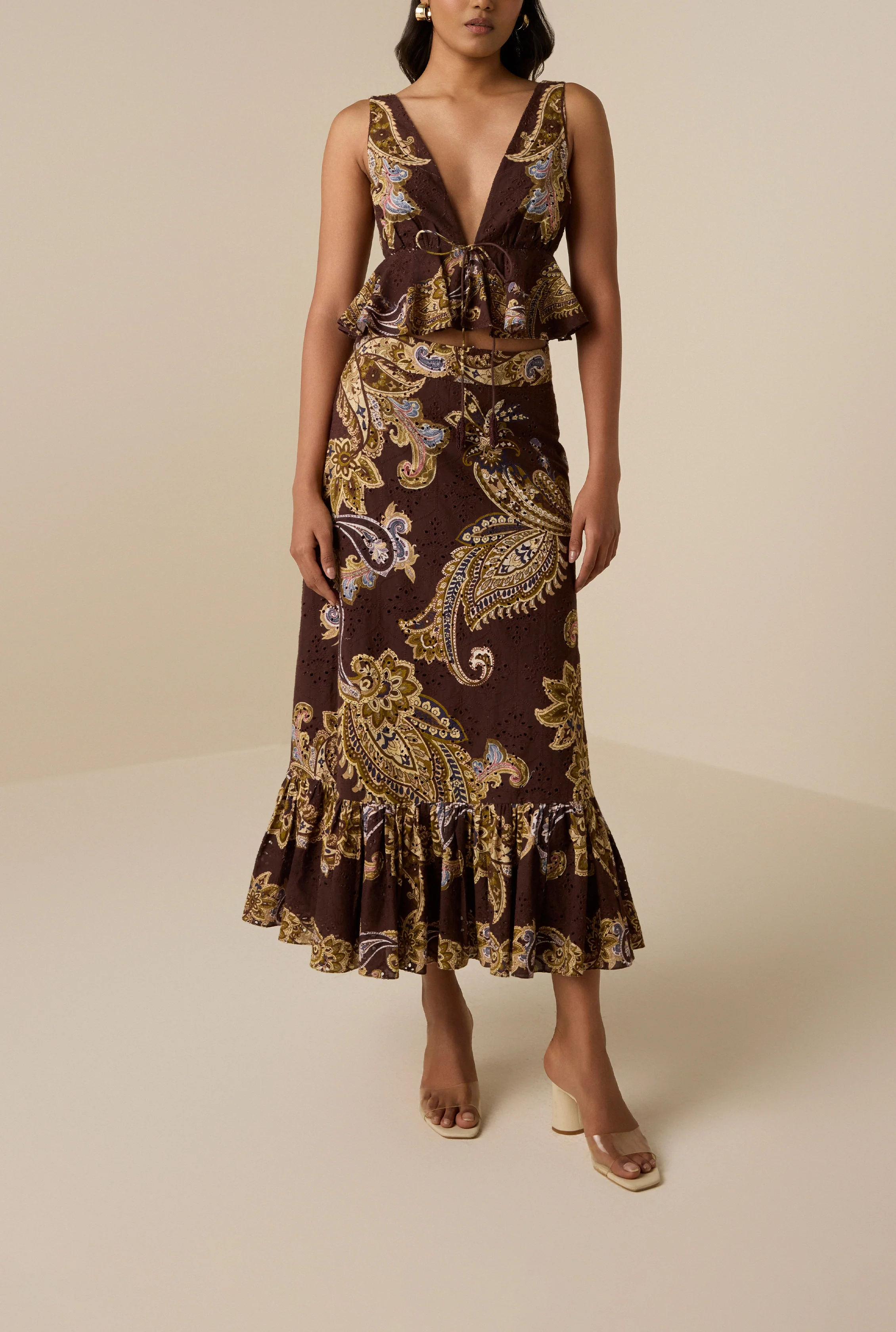 Reem Ankle Length Skirt - Image 3