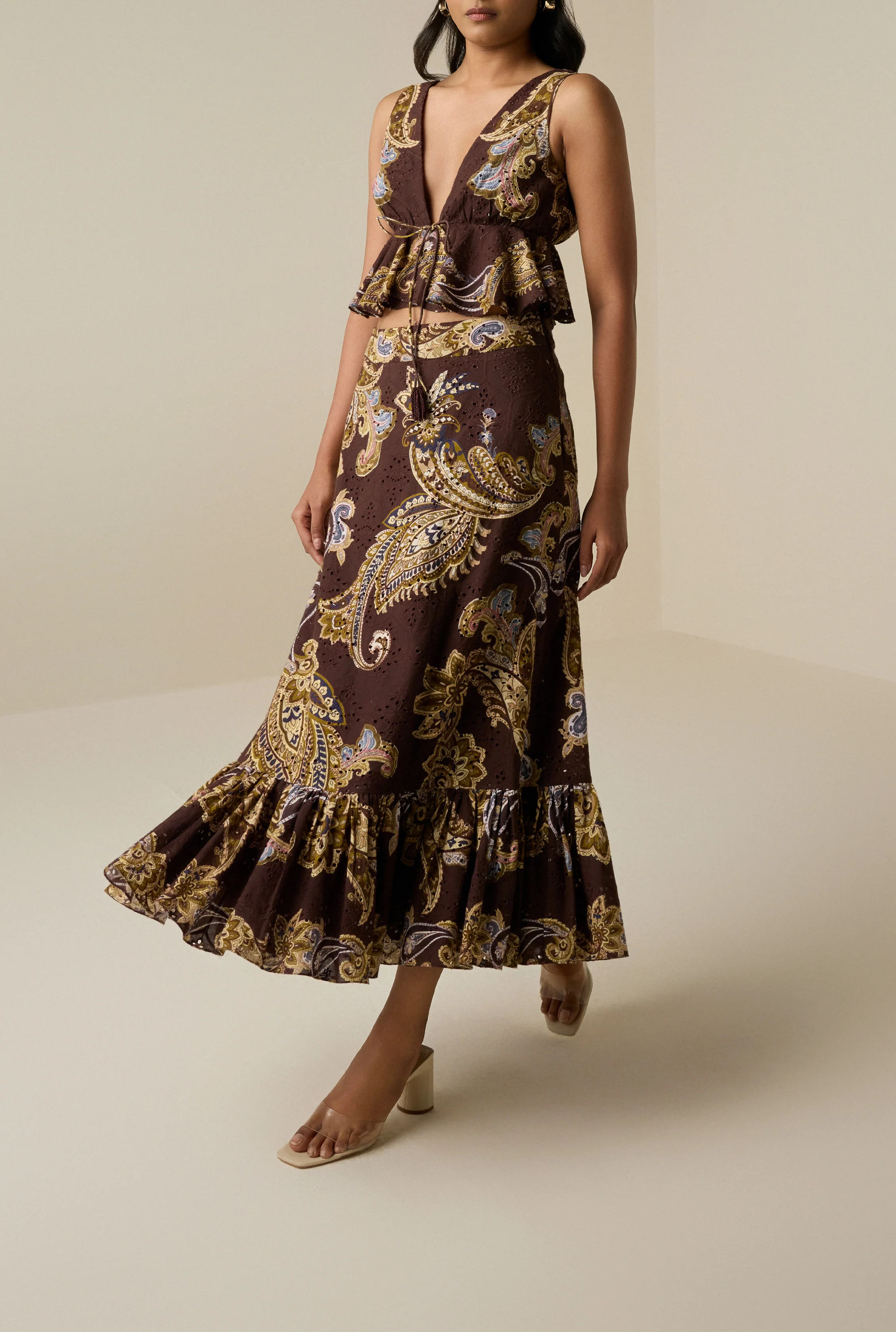 Reem Ankle Length Skirt - Image 4