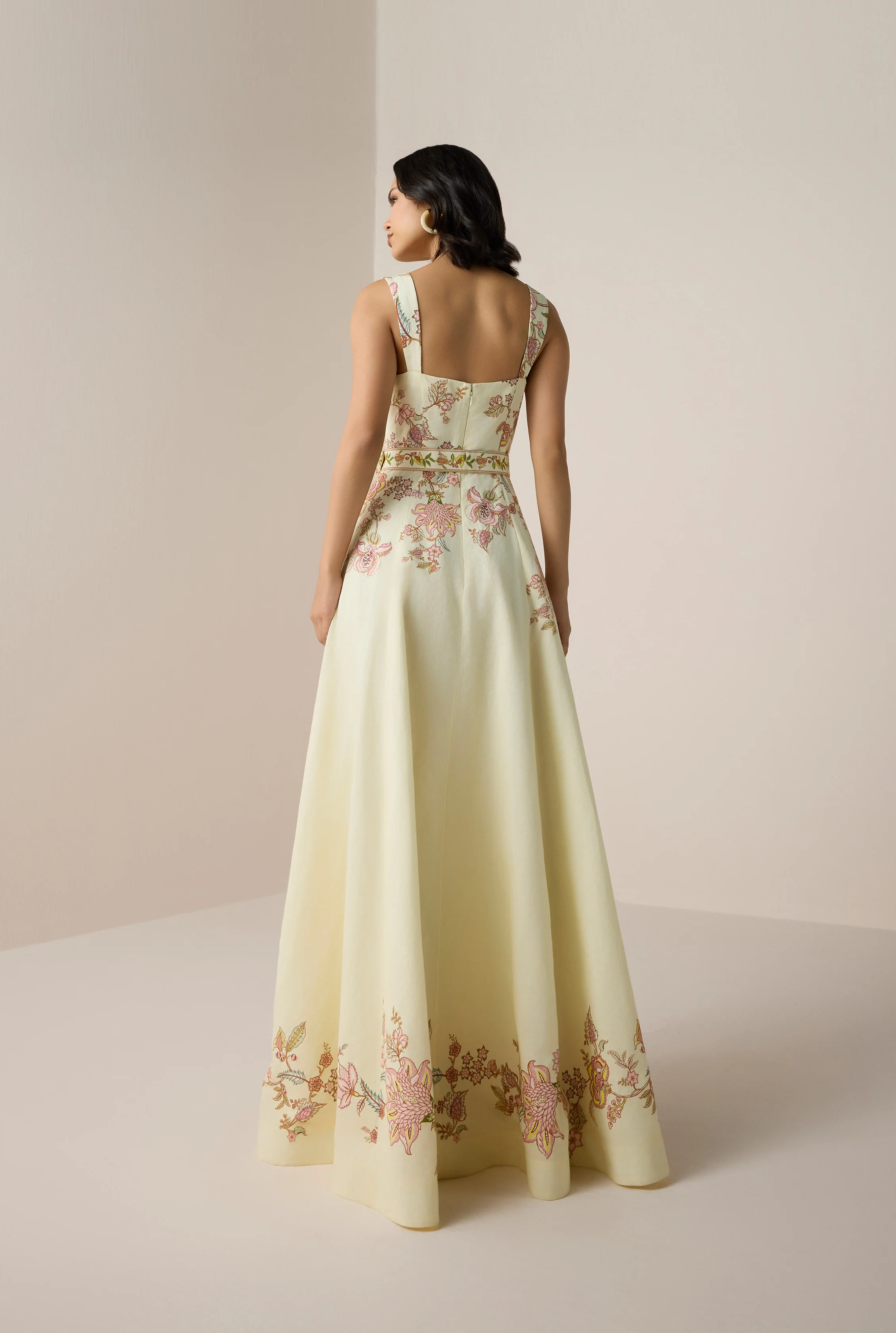 Riah Buckle Long Dress - Image 5