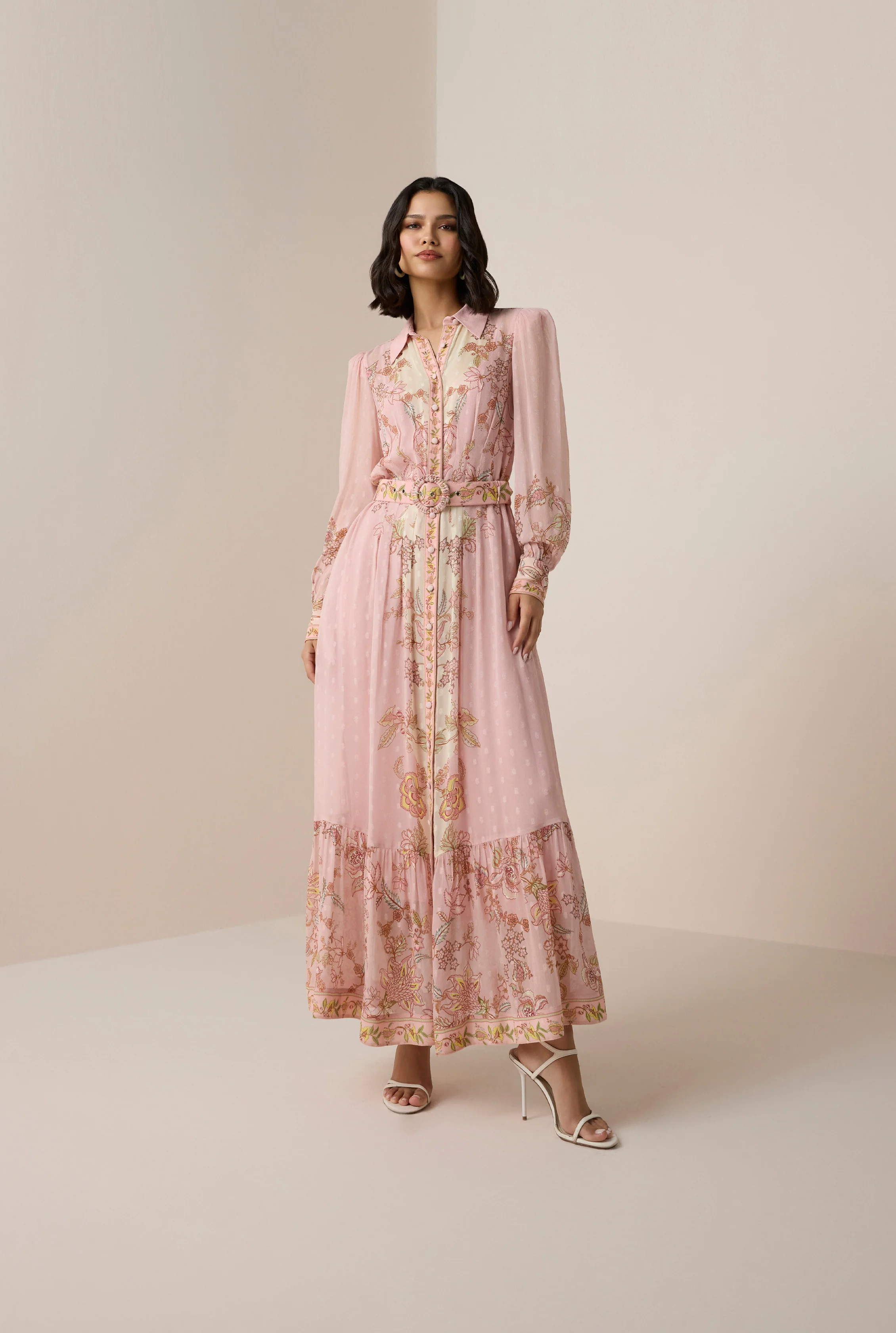 Riah Buckle Maxi Dress - Image 3