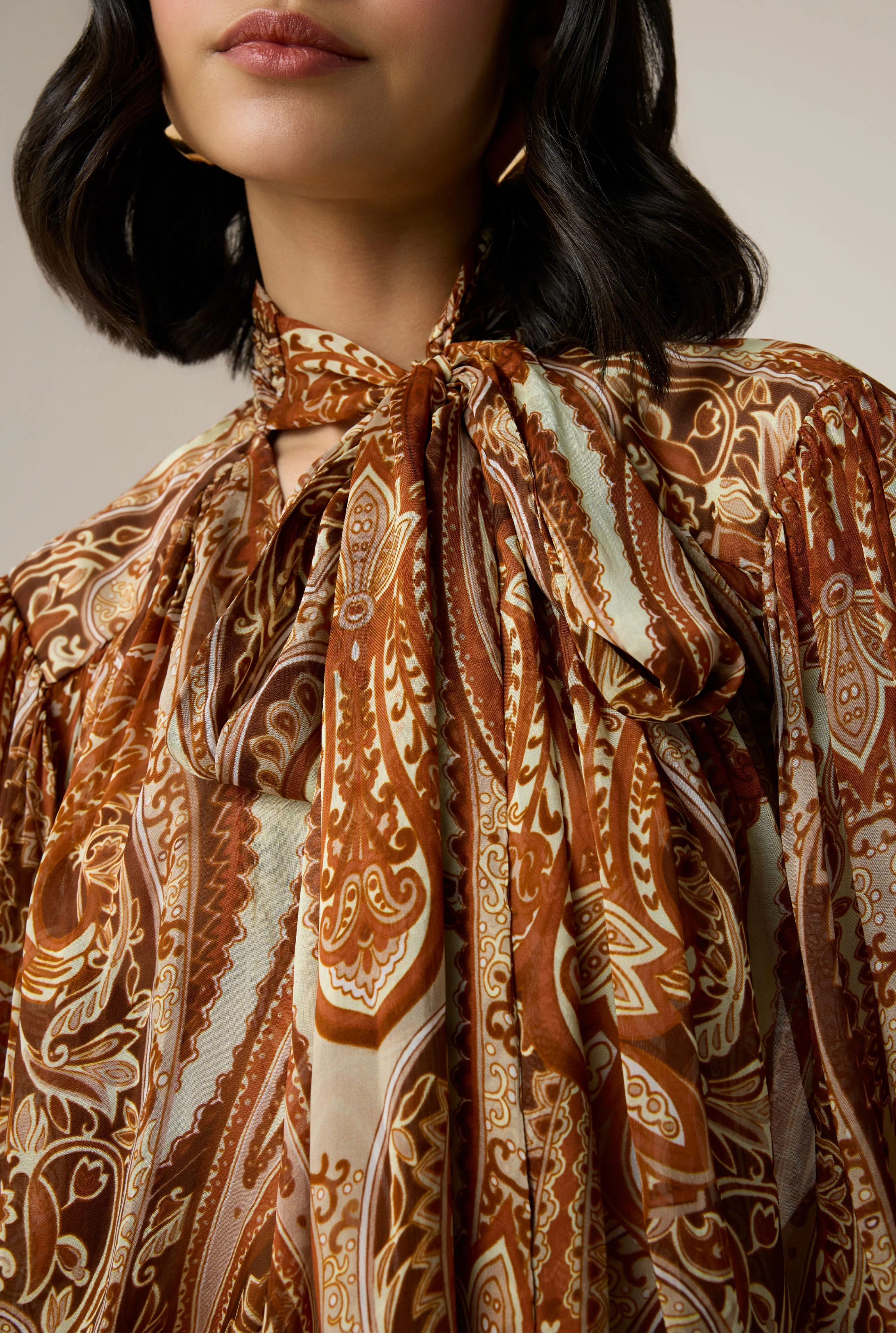Rida Boho Tie Top - Image 3