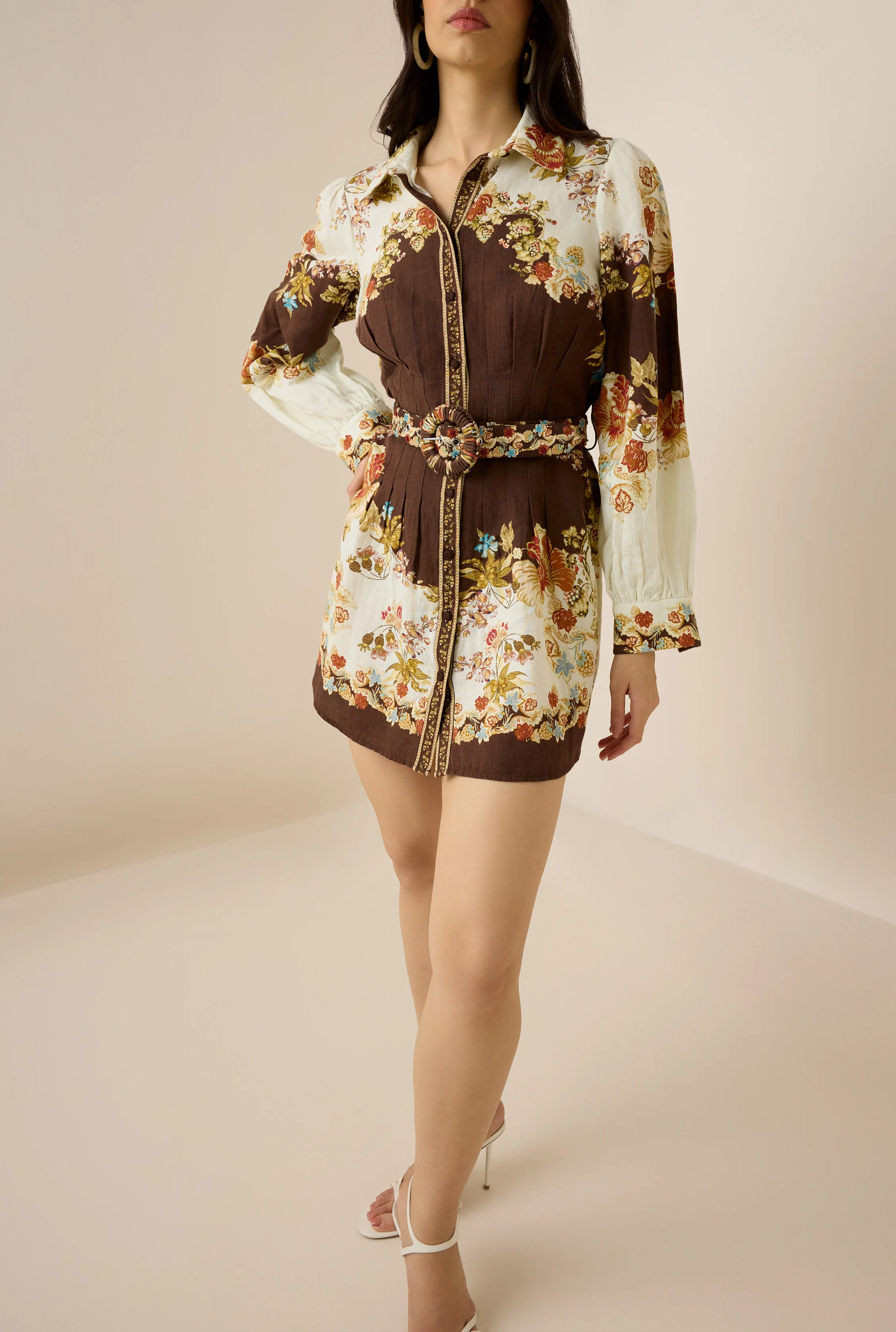 Rohi Short Shirt Dress - Image 3