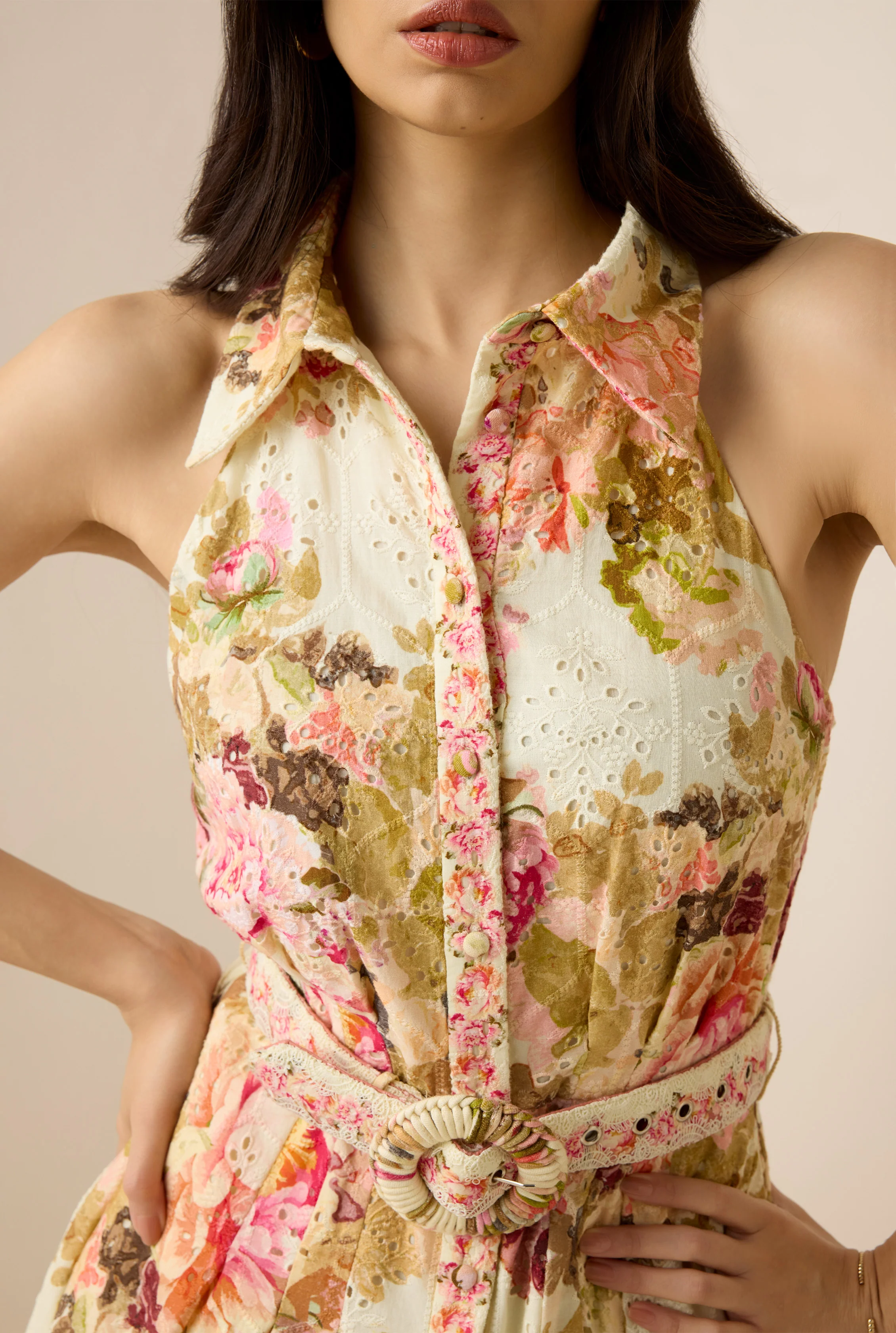Sama Long Shirt Dress - Image 3