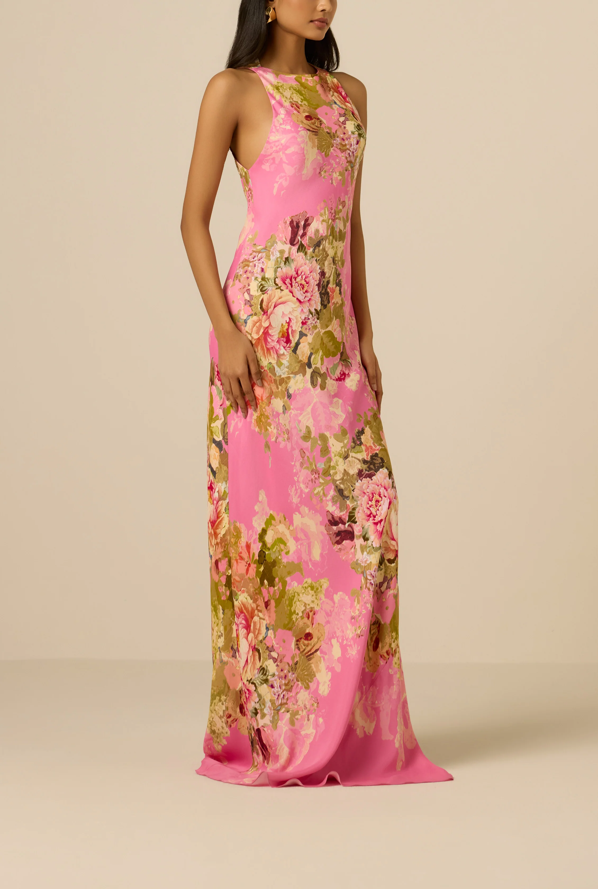 Saro Bias Maxi Dress - Image 4