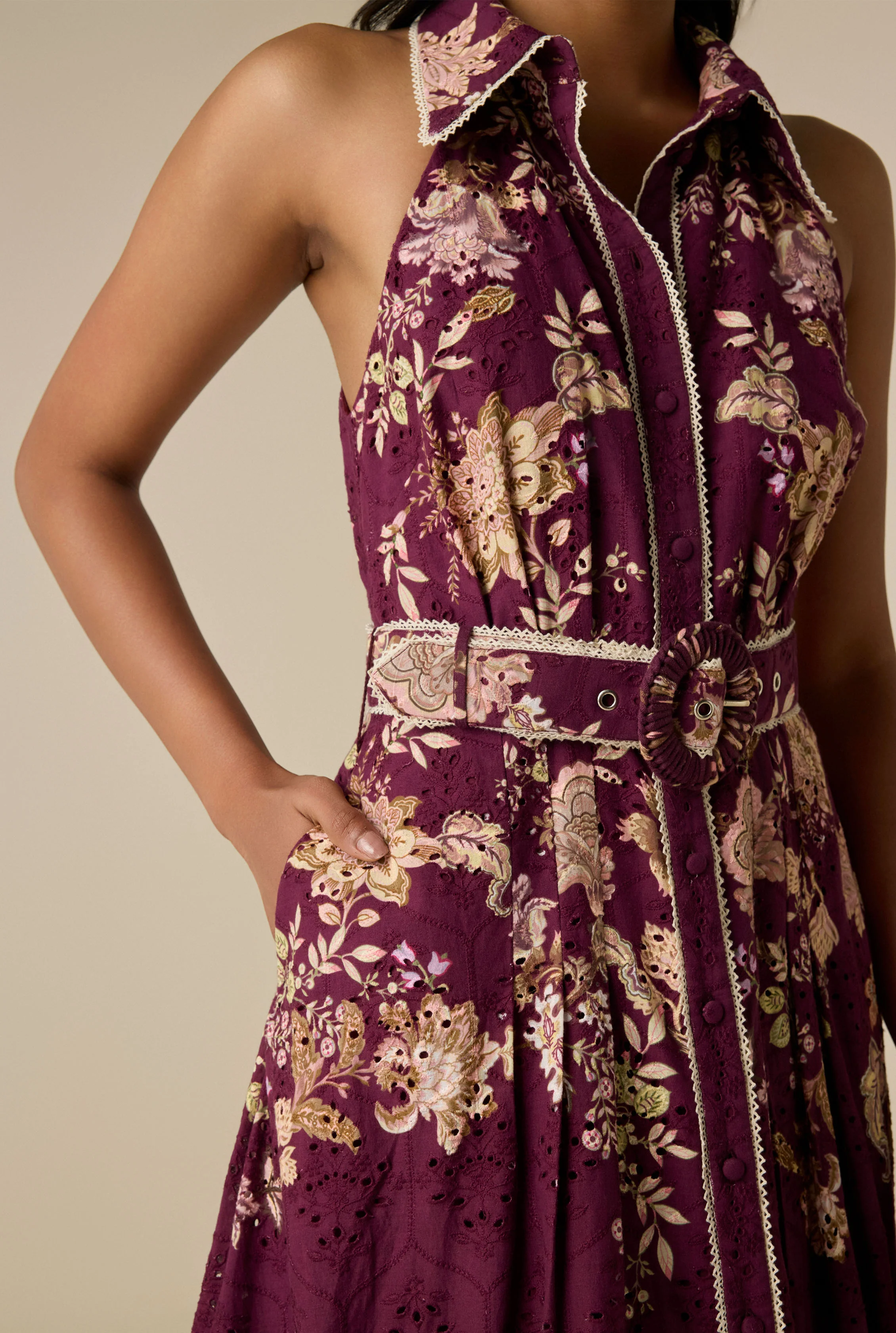 Savi Long Shirt Dress - Image 5