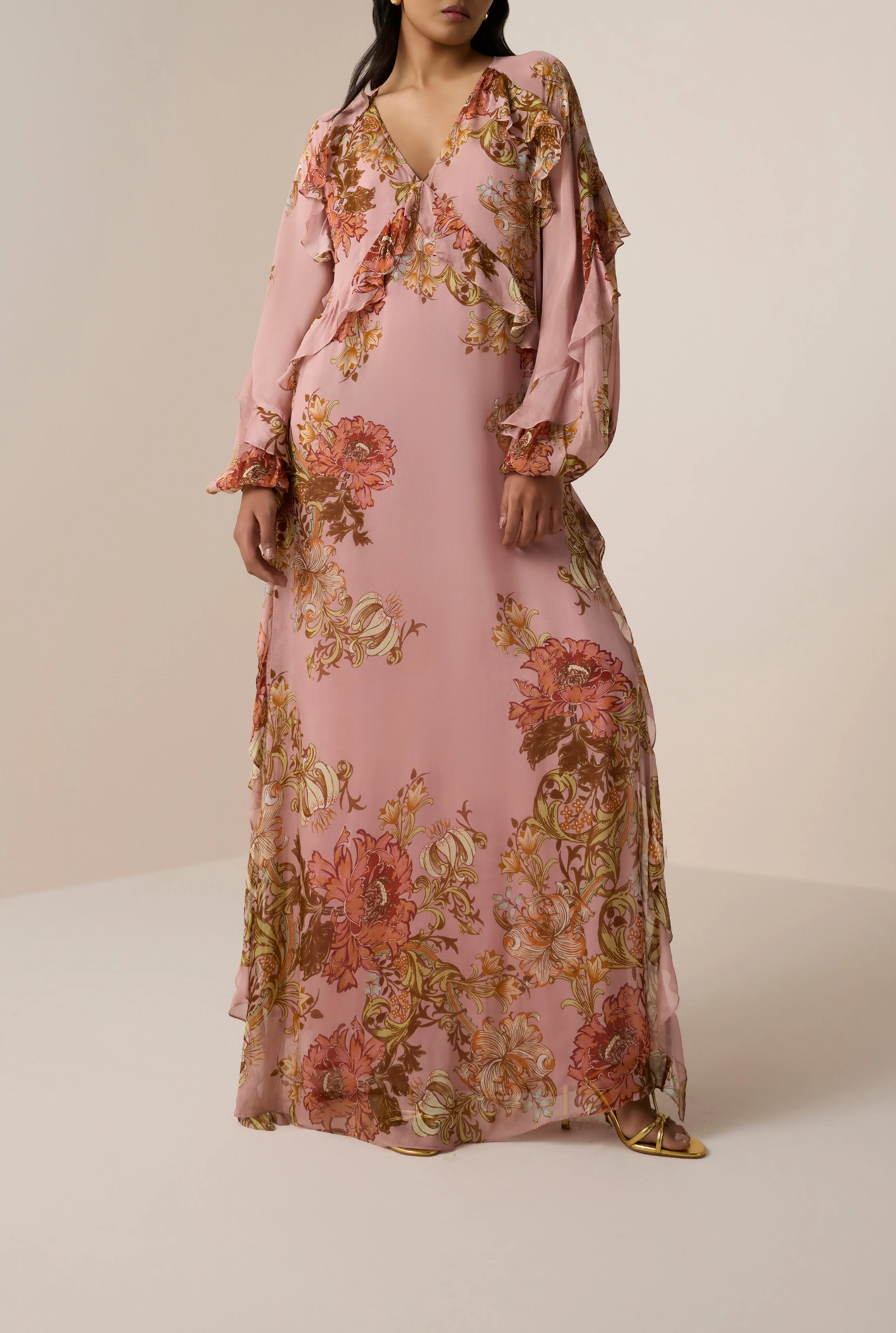 Sula Ruffle Kaftan - Image 3