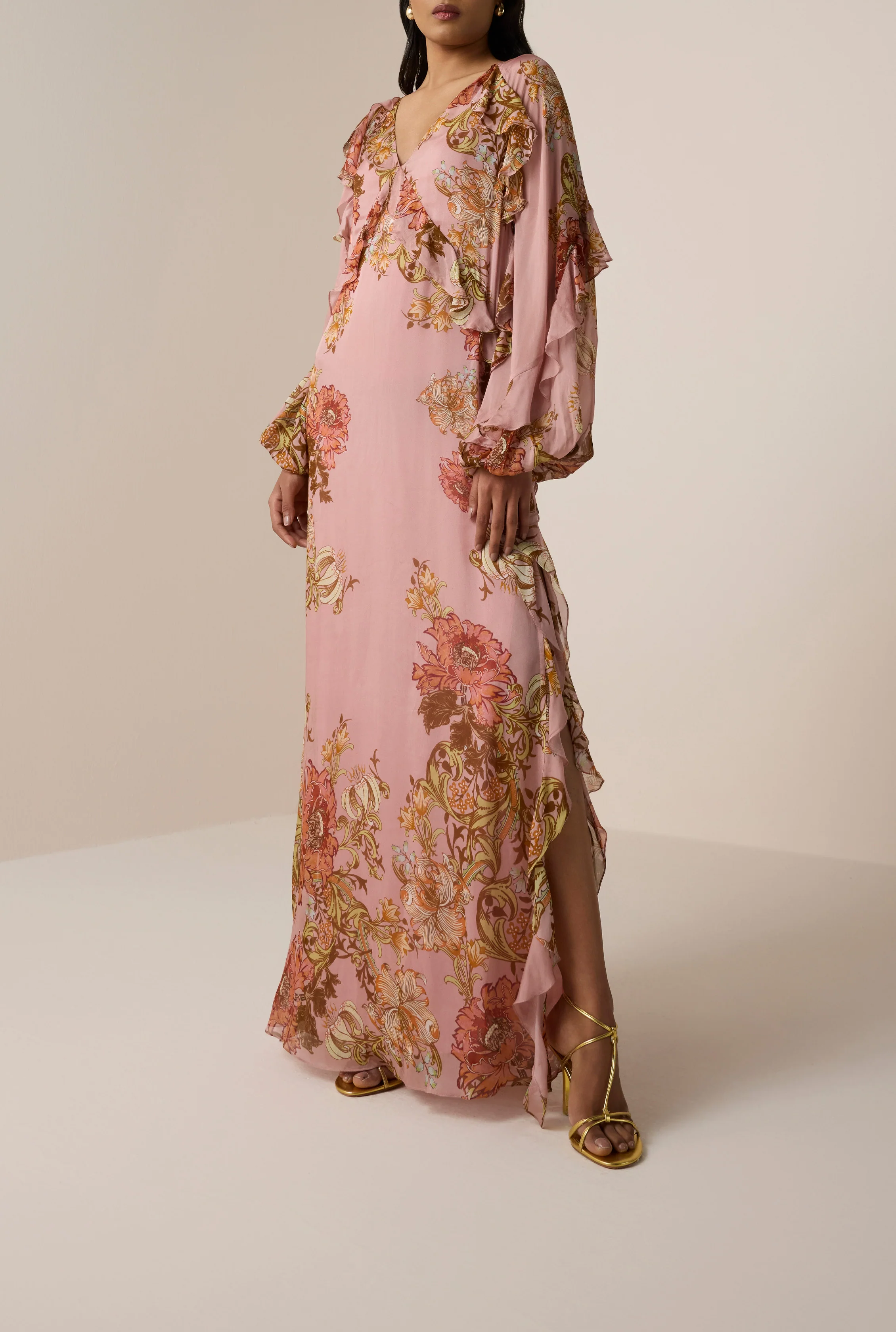 Sula Ruffle Kaftan - Image 4