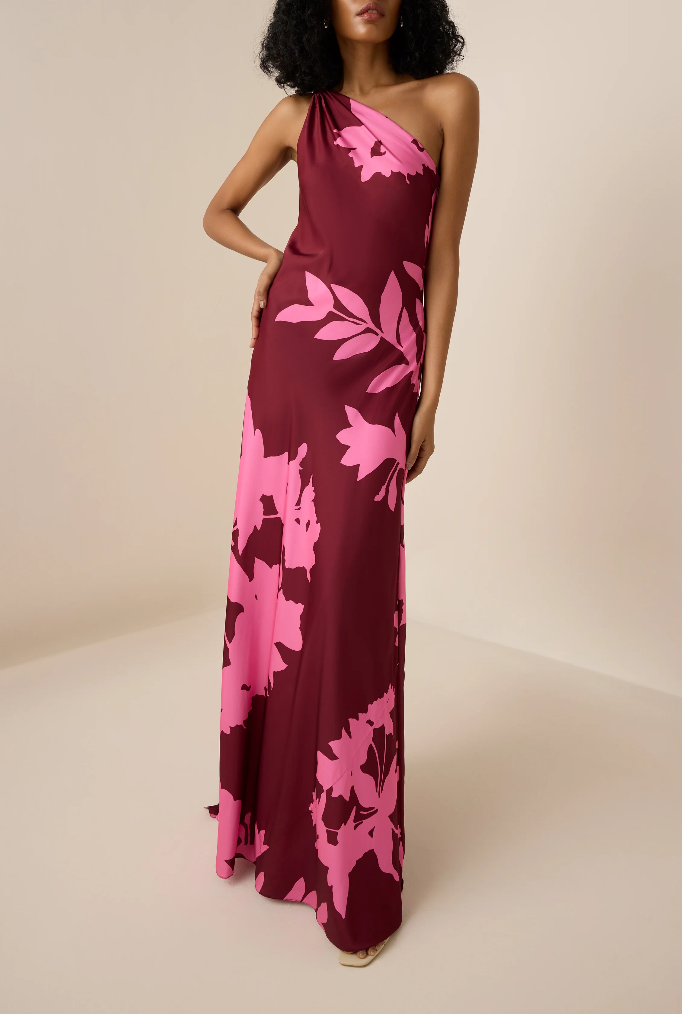 Tehr One Shoulder Long Dress - Image 4