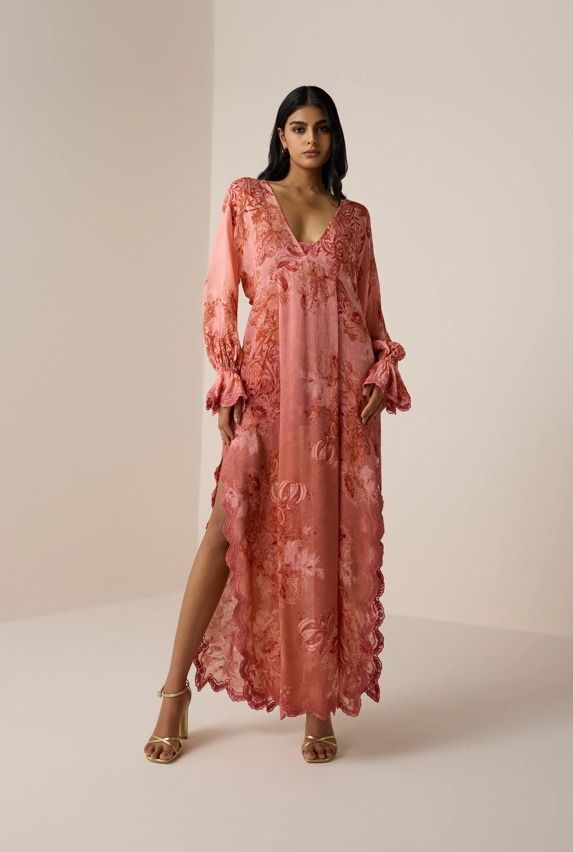 Vine Long Kaftan - Image 2