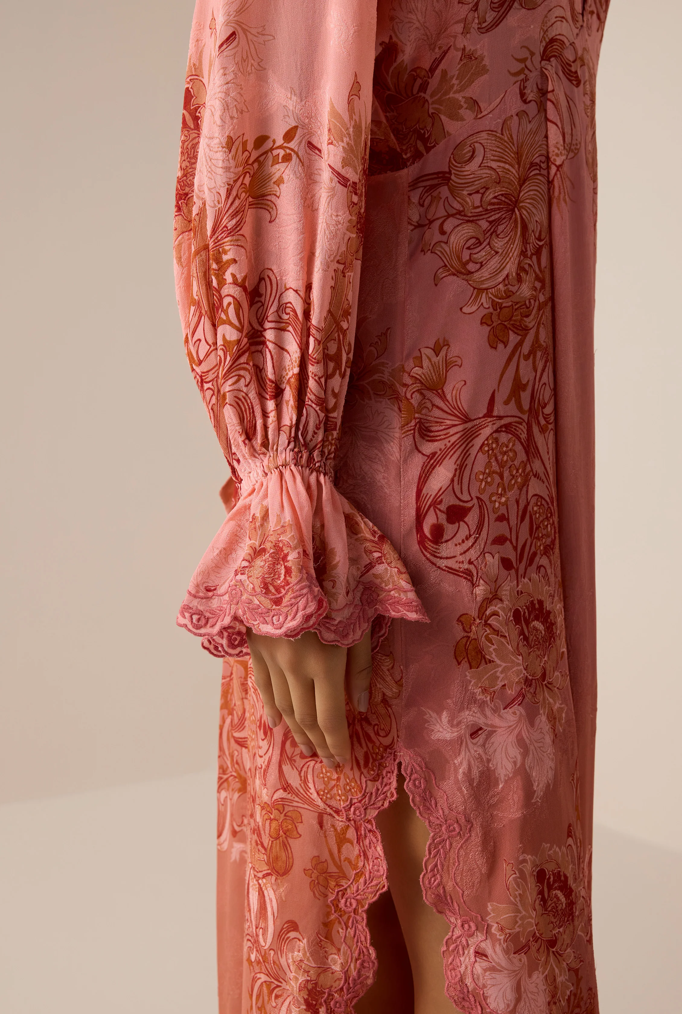 Vine Long Kaftan - Image 3