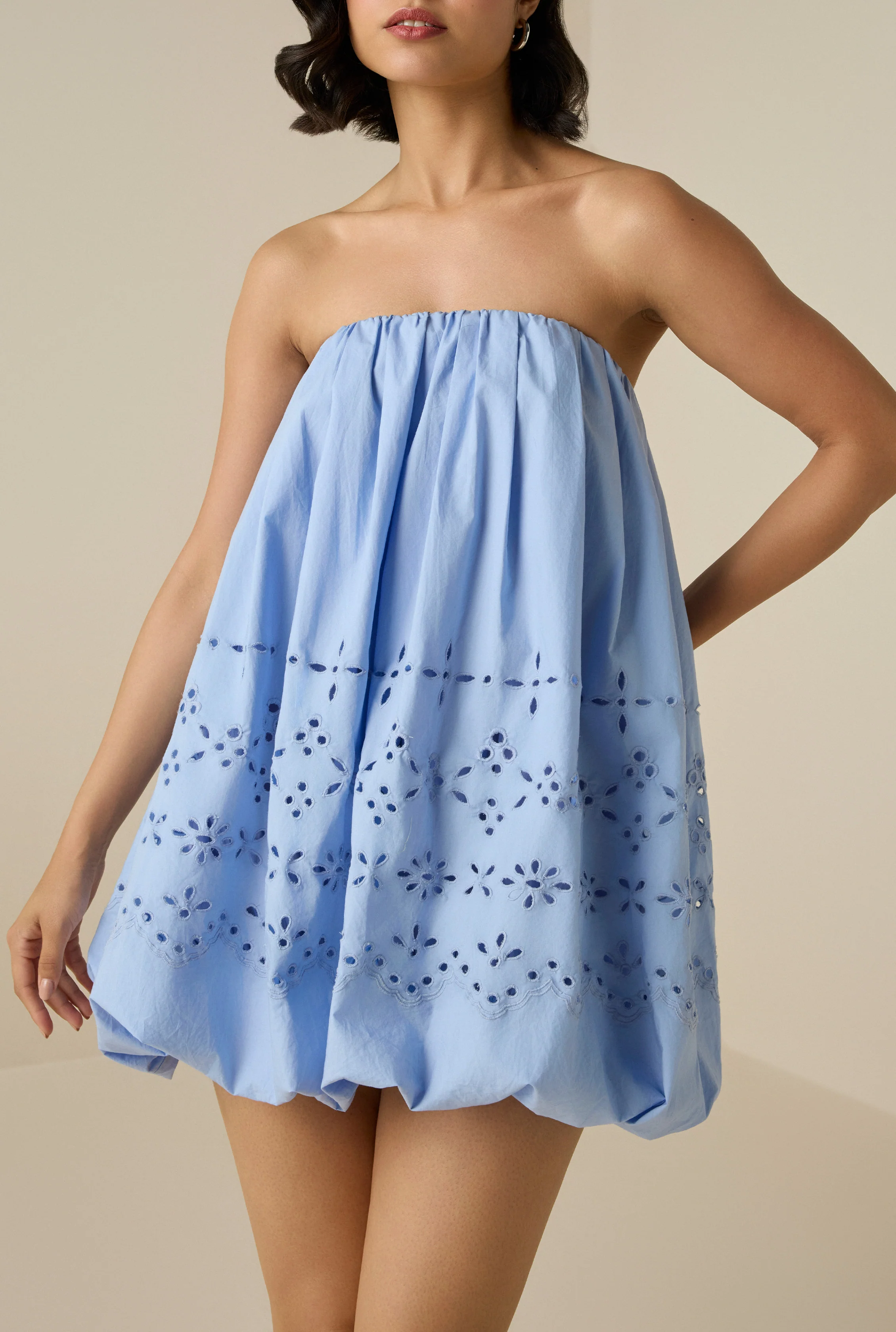 Viva Balloon Short Dress - Image 3
