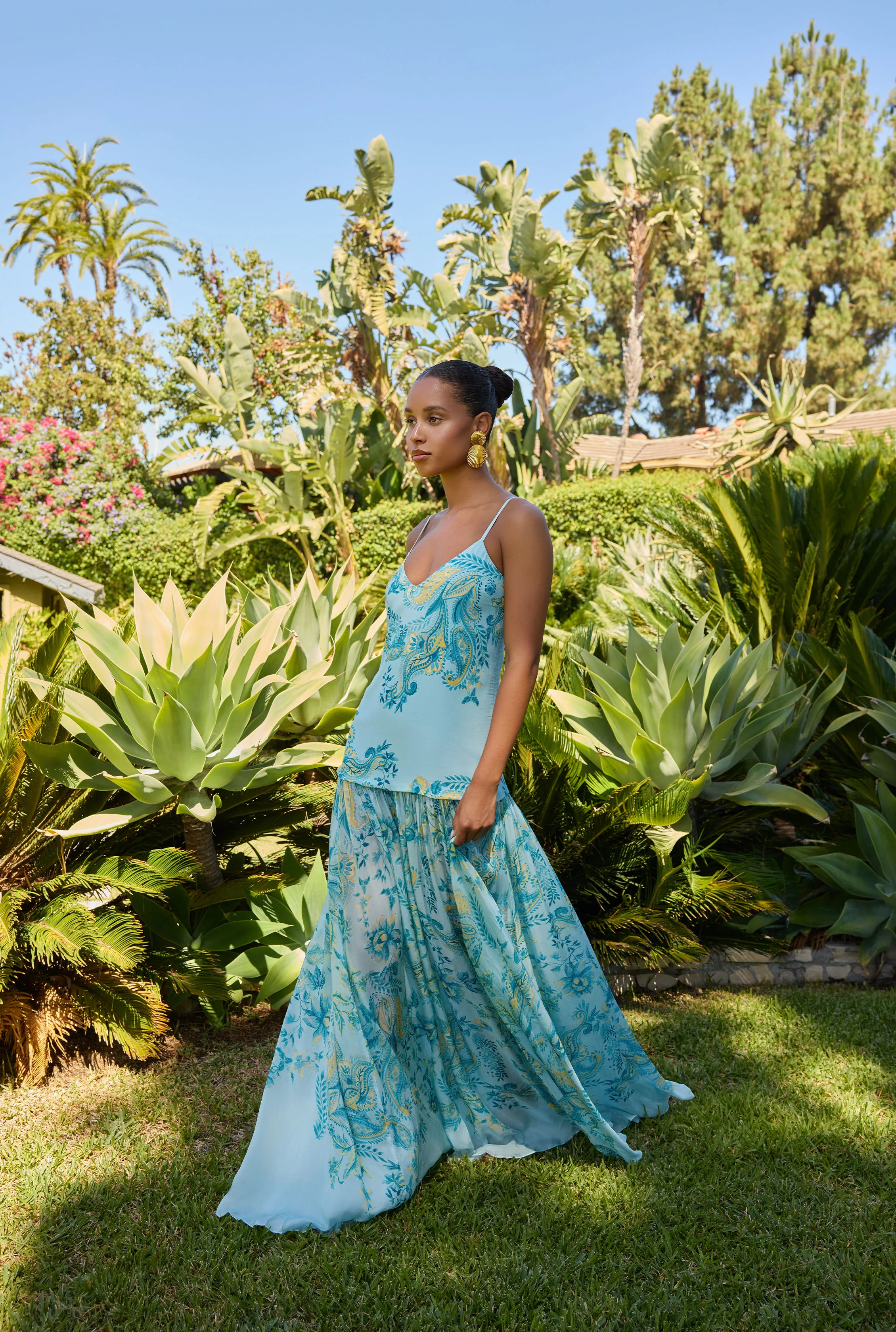 Wani Strappy Long Dress - Image 4