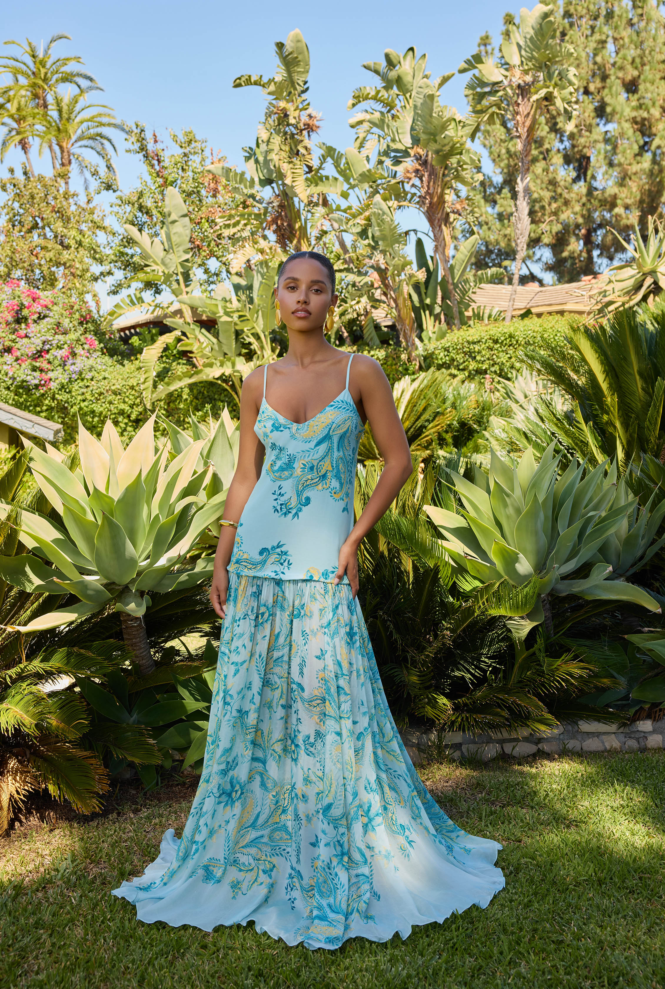 Wani Strappy Long Dress - Image 6