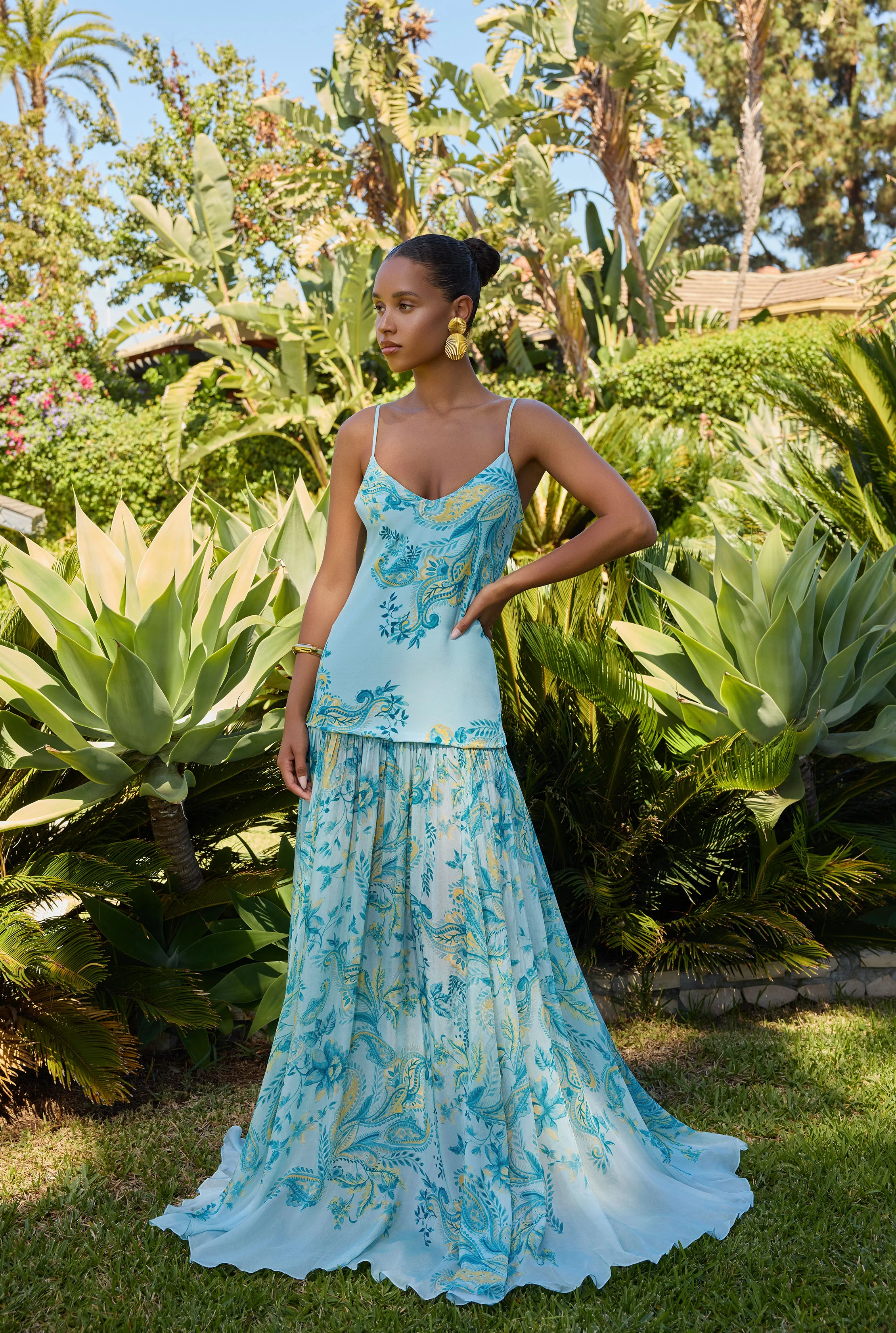 Wani Strappy Long Dress - Image 7