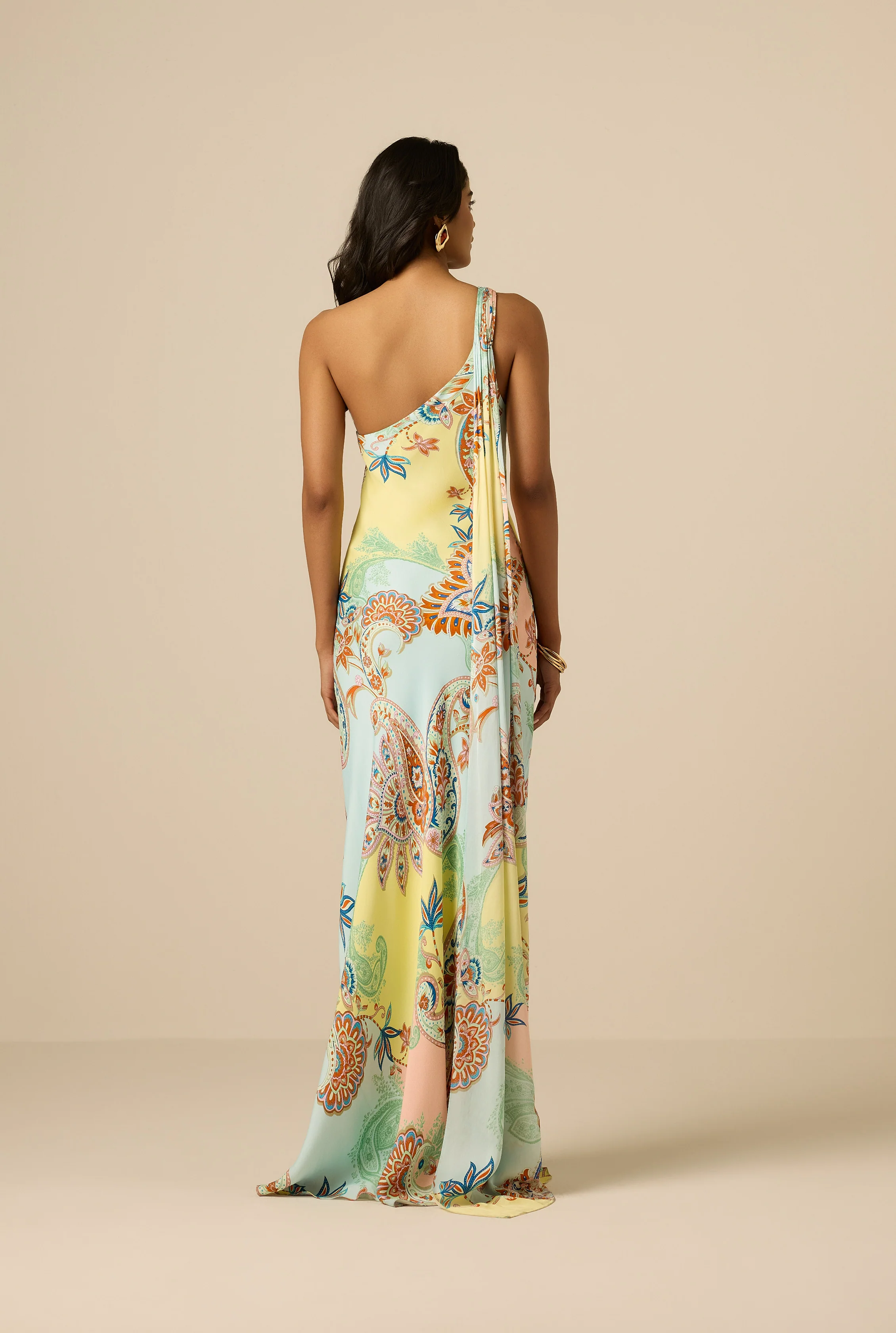 Yuti One Shoulder Dress - Image 3